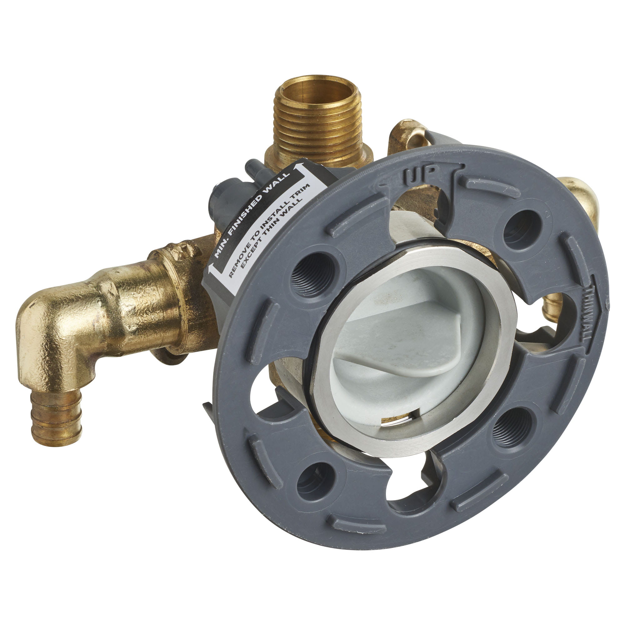 Flash® Shower Rough-In Valve With PEX Inlet Elbows/Universal Outlets for Crimp Ring System
